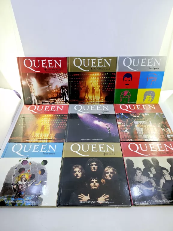 DYSKOGRAFIA QUEEN GAZETA WYBORCZA 24 CD KOLEKCJA