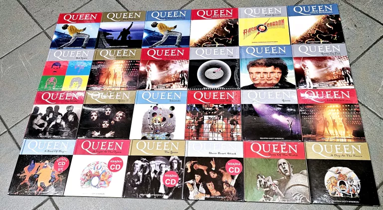 DYSKOGRAFIA QUEEN GAZETA WYBORCZA 24 CD KOLEKCJA