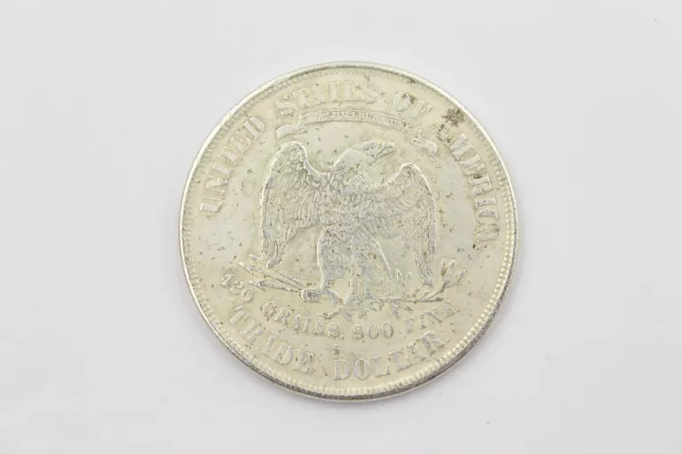 SREBRNA MONETA TRADE DOLLAR 1797 - KOPIA