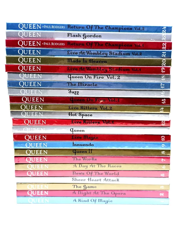 DYSKOGRAFIA QUEEN GAZETA WYBORCZA 24 CD KOLEKCJA