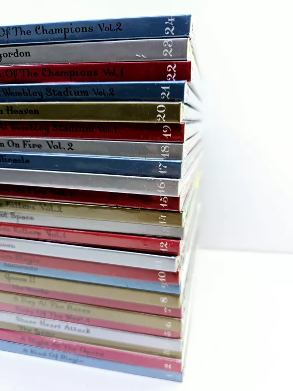 DYSKOGRAFIA QUEEN GAZETA WYBORCZA 24 CD KOLEKCJA