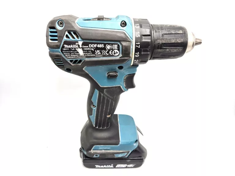 ZESTAW WKRĘTARKA MAKITA DDF485RAJ 2X AKU + ŁAD WALIZKA
