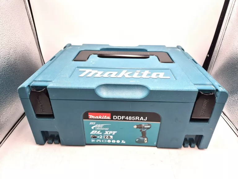 ZESTAW WKRĘTARKA MAKITA DDF485RAJ 2X AKU + ŁAD WALIZKA