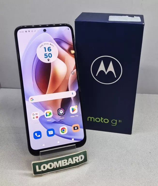 MOTOROLA MOTO G31 4-128GB KOMPLET