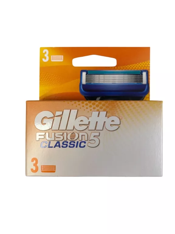 WKŁADY GILLETTE FUSION CLASSIC 5 (3SZT.)