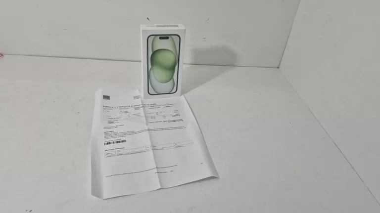 TELEFON IPHONE 15 KOMPLET 256GB GWARANCJA