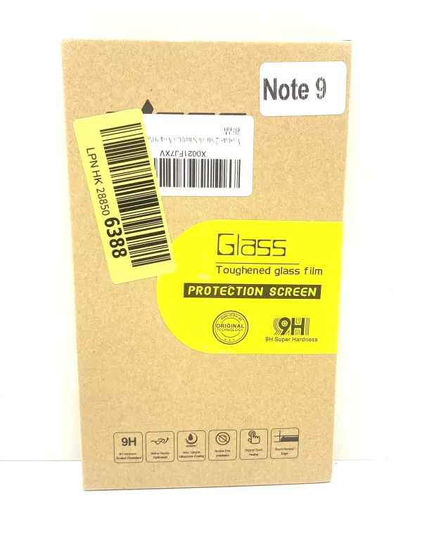 SZKŁO OCHRONNE 2SZT. NA TELEFON SAMSUNG GALAXY NOTE 9