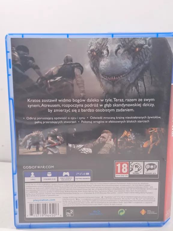 GOD OF WAR PS4 PL