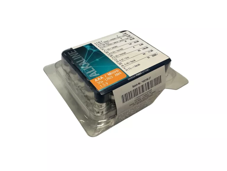 KIK BATERIE ALKAICZNE AAA 30 SZT. 1,5V