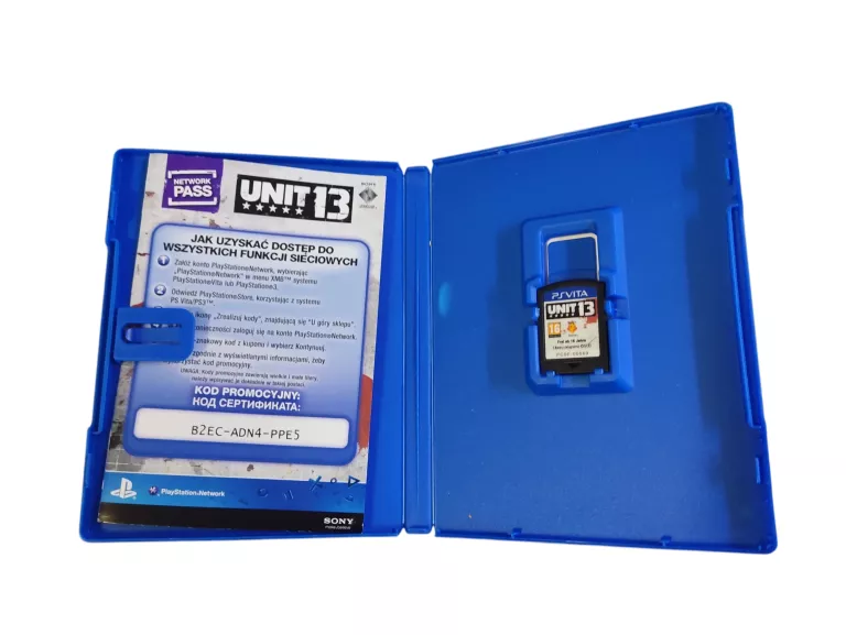 GRA PS VITA UNIT 13  PUDEŁKO