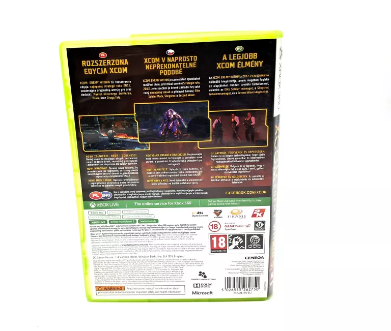 XCOM ENEMY WITHIN MICROSOFT XBOX 360