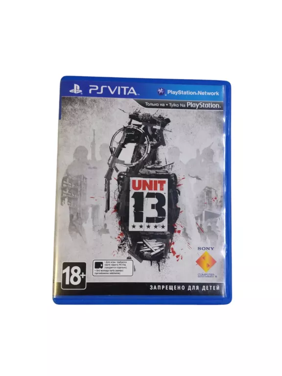 GRA PS VITA UNIT 13  PUDEŁKO