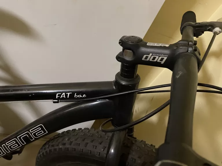 ROWER MTB INDIANA FAT BIKE M18 RAMA 18 CALI KOŁO 26 " CZARNY