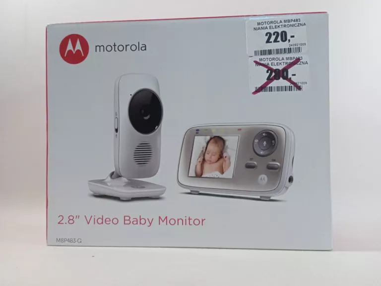 MOTOROLA MBP483 NIANIA ELEKTRONICZNA KAMERA