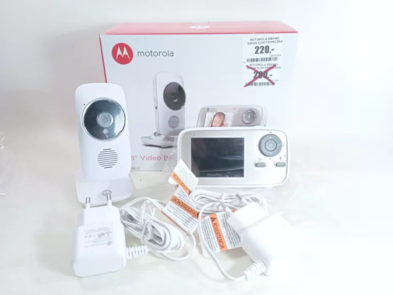 MOTOROLA MBP483 NIANIA ELEKTRONICZNA KAMERA