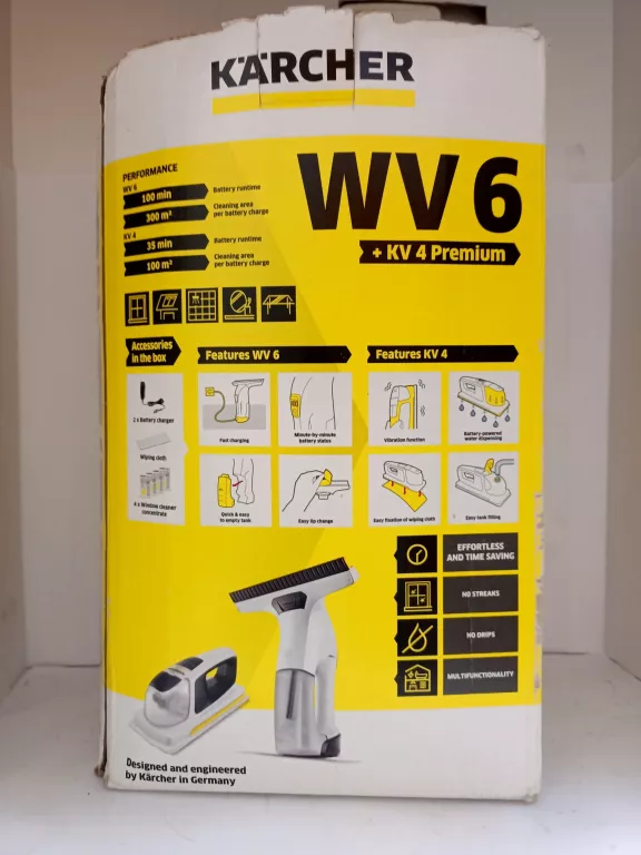 MYJKA DO OKIEN KARCHER WV6 + KV 4 PREMIUM