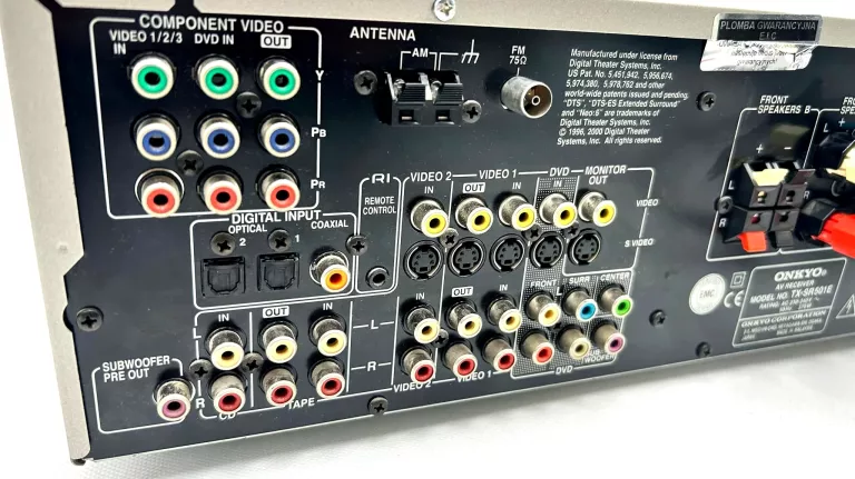 AMPLITUNER ONKYO TX-SR501E Z PILOTEM ZADBANY