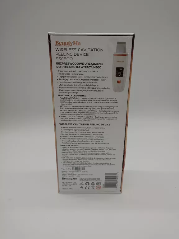 OCZYSZCZACZ DO TWARZY BEAUTY ME SSC500