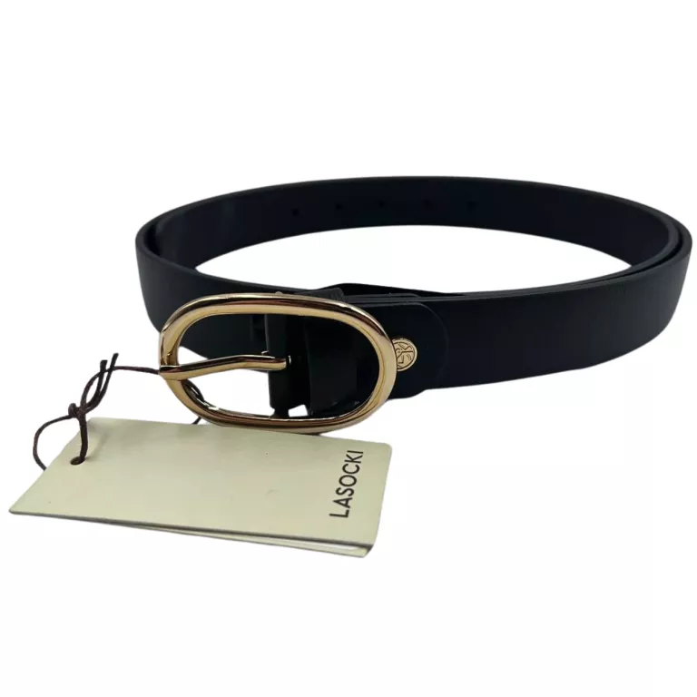 PASEK DAMSKI LASOCKI 2W2-004-AW23 / CZARNY / 115 CM