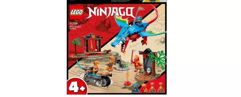LEGO NINJAGO ŚWIĄTYNIA ZE SMOKIEM NINJA 71759/ NA PREZENT!