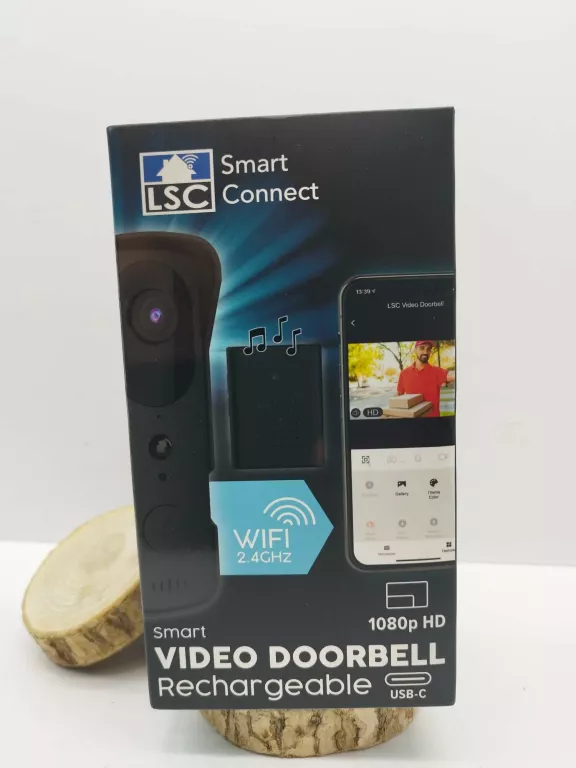 LSC SMART CONNECT VIDEO DOORBELL 1080P