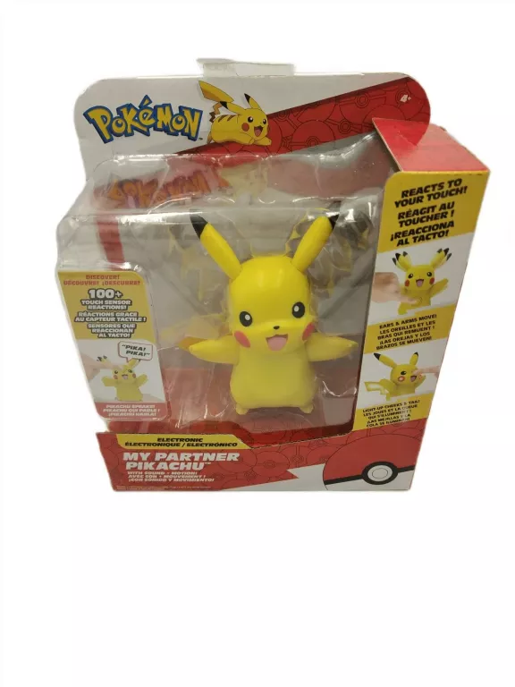 POKEMON MY PARTNER PIKACHU INTERAKTYWNA FIGURKA