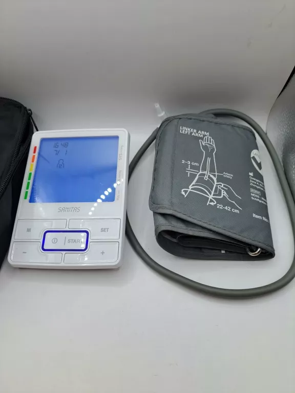 CIŚNIENIOMIERZ SANITAS SBM 47 +MANKIET+ETUI
