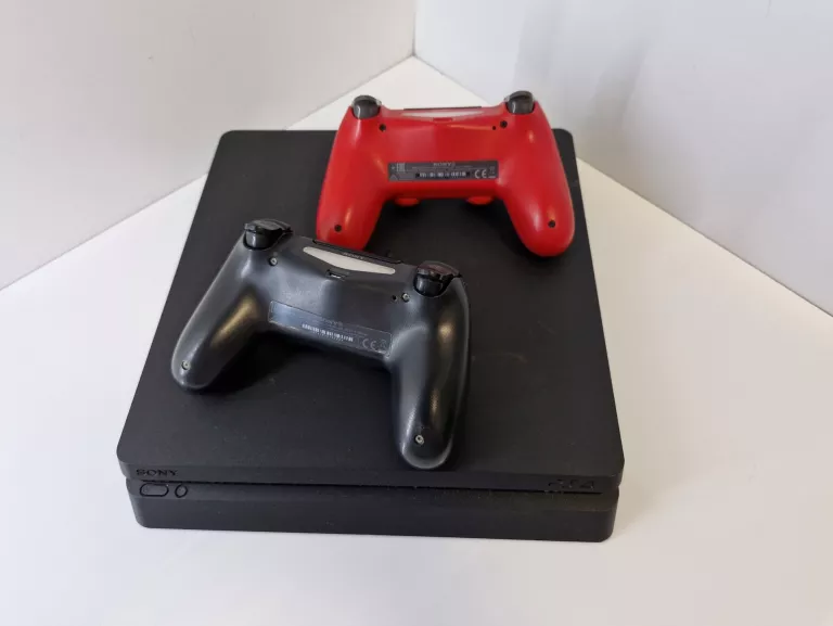 KONSOLA SONY PS4 SLIM 1000GB 1TB + 2 PADY KONTROLERY + FIFA 21