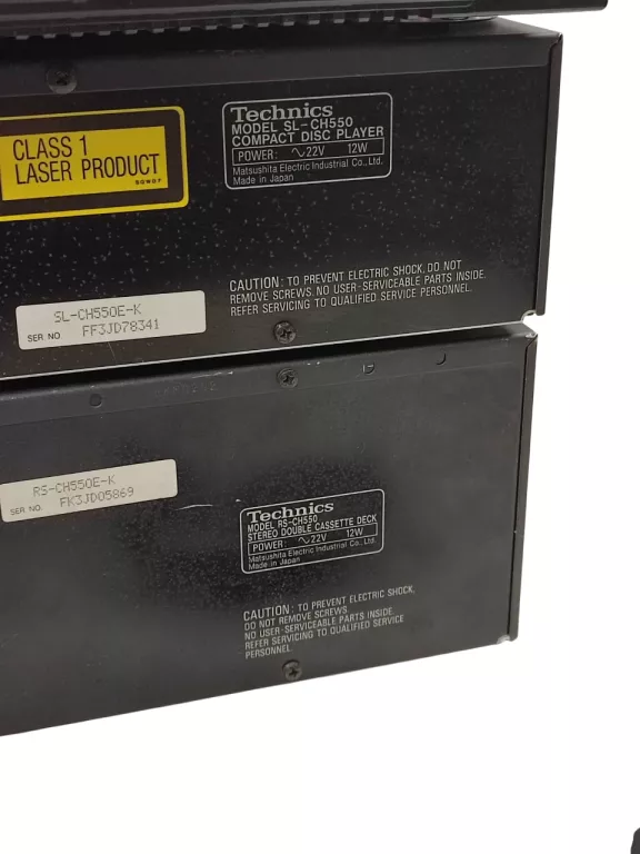 WIEŻA TECHNICS RS/SL/SA/SH-CH550 KOMPLET