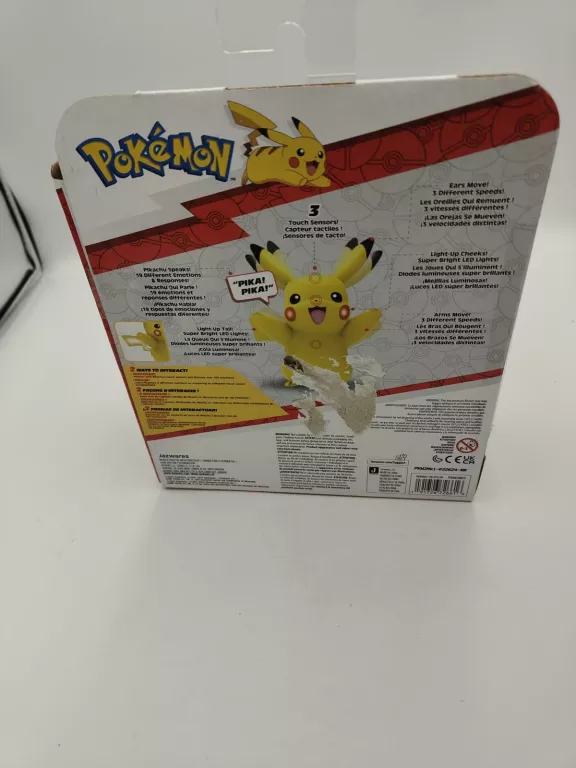POKEMON MY PARTNER PIKACHU INTERAKTYWNA FIGURKA
