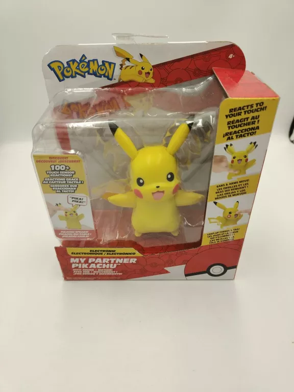 POKEMON MY PARTNER PIKACHU INTERAKTYWNA FIGURKA