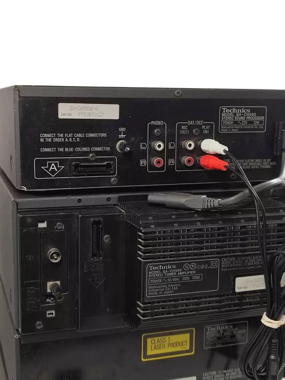 WIEŻA TECHNICS RS/SL/SA/SH-CH550 KOMPLET