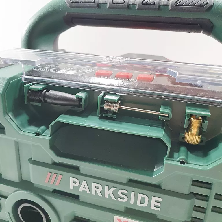 KOMPRESOR PARKSIDE PKA 20-LI 20V , SPRĘŻARKA I POMPKA 2W1, LAT + AKUMULATO