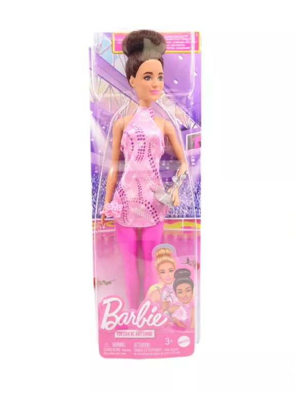 LALKA BARBIE ŁYŻWIARKA FIGUROWA HRG37