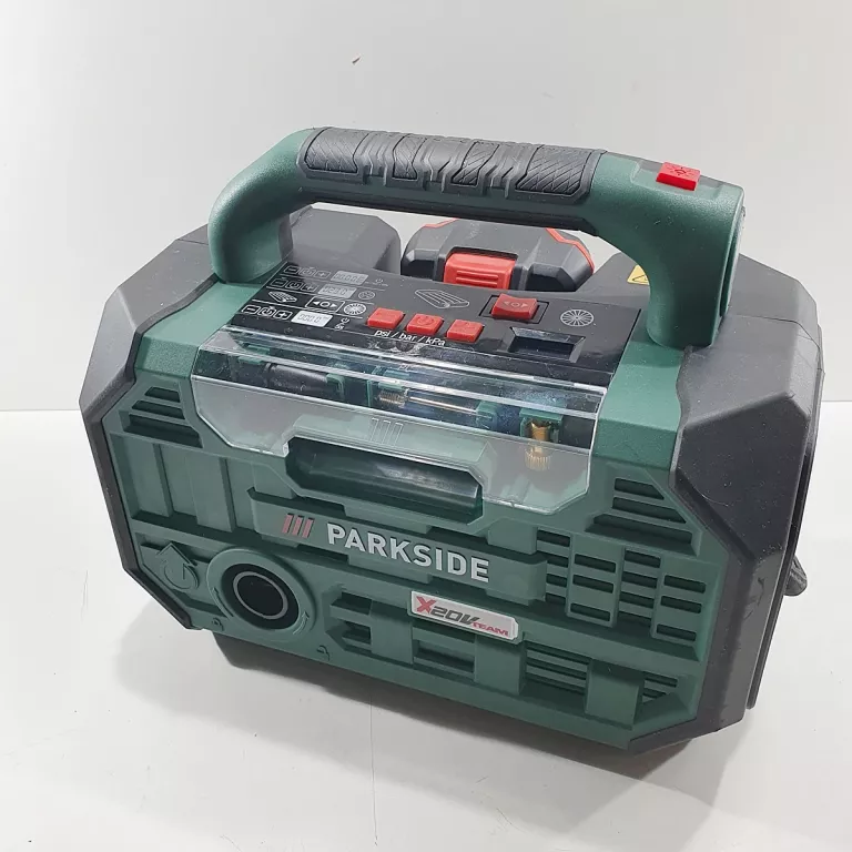 KOMPRESOR PARKSIDE PKA 20-LI 20V , SPRĘŻARKA I POMPKA 2W1, LAT + AKUMULATO