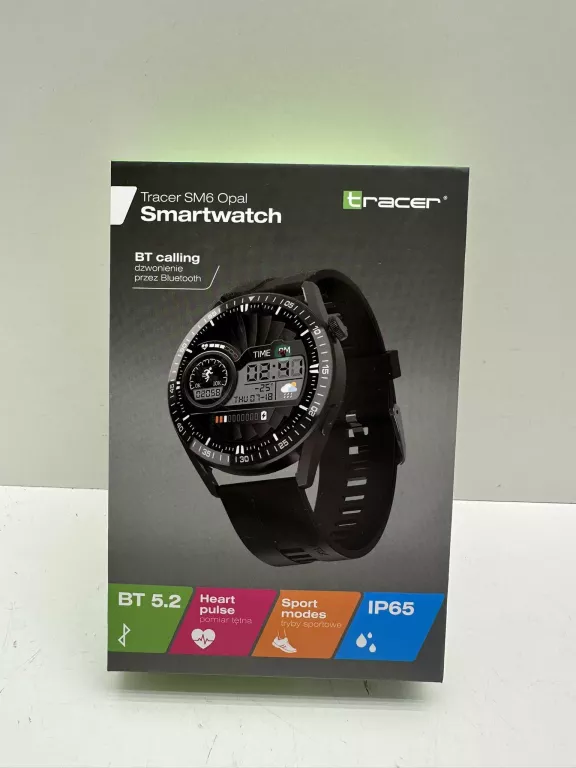 SMARTWATCH TRACER SM6 OPAL PUDEŁKO