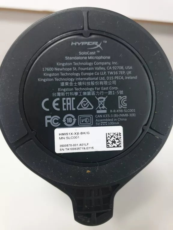 MIKROFON HYPERX DUOCAST + KABEL