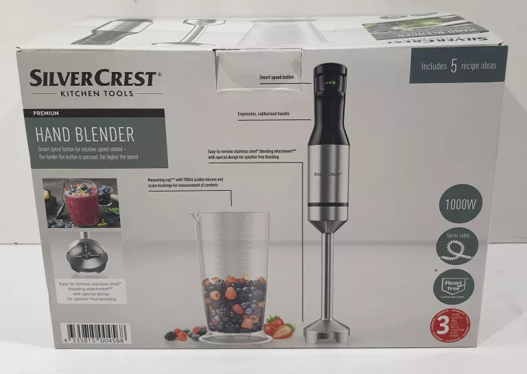 BLENDER SILVER CREST KITCHEN TOOLS