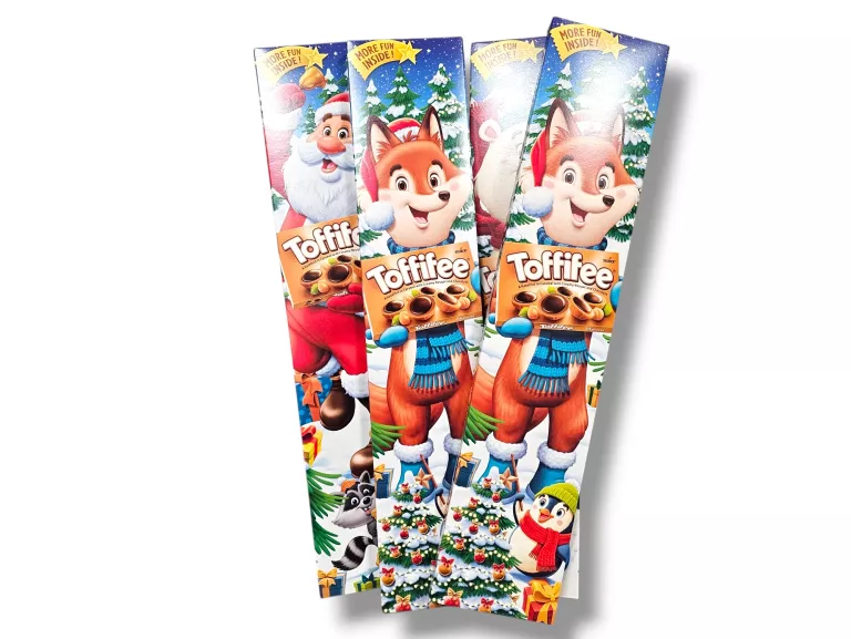 TOFFIFEE ZESTAW ŚWIĄTECZNY CZEKOLADA BOMBONIERKA ŚWIĘTA 375G MIKOŁAJ