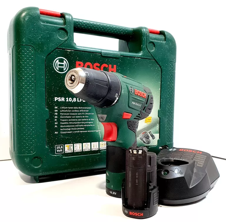 WKRĘTARKA AKUMULATOROWA BOSCH PSR 10,8 LI-2