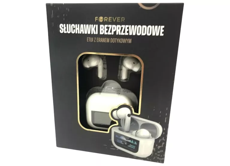 SŁUCHAWKI FOREVER TWS-300 ETUI DOTYKOWE