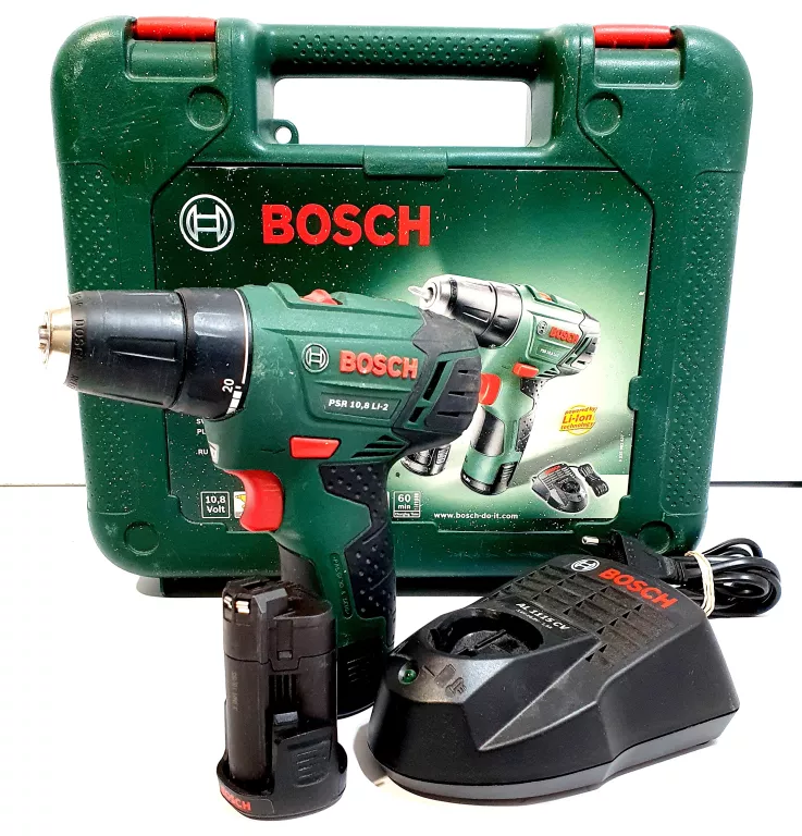 WKRĘTARKA AKUMULATOROWA BOSCH PSR 10,8 LI-2