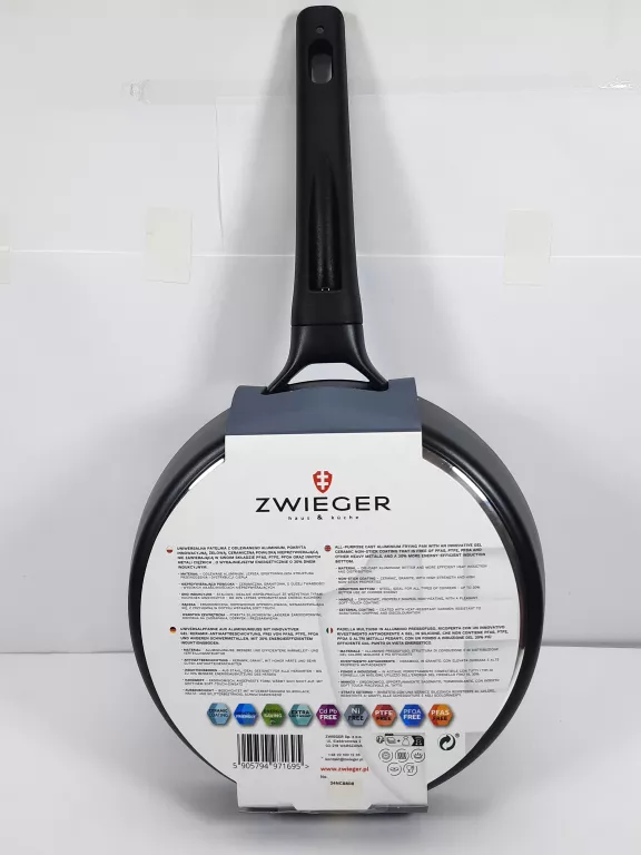 PATELNIA ZWIEGER NERO 20CM