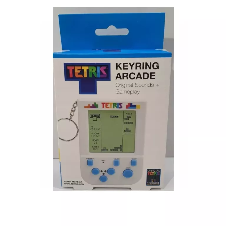 TETRIS KEYRING ARCADE