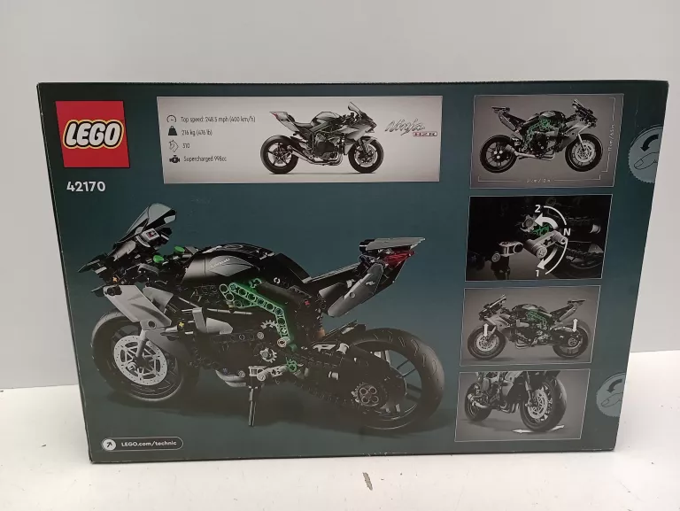 LEGO 42170 TECHNIC MOTOCYKL KAWASAKI NINJA H2R