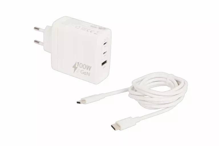 ŁADOWARKA SZYBKA 100W ŚCIENNA RE-LOAD GAN TECH 3 PORT USB-A + 2 X USB-C