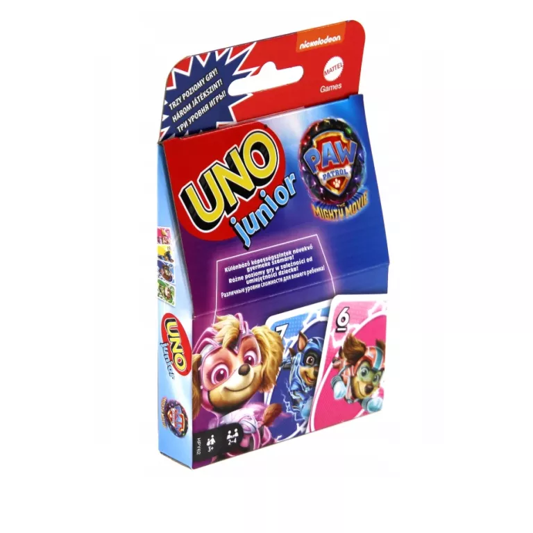 MATTEL UNO JUNIOR PSI PATROL WIELKI FILM RODZINNA