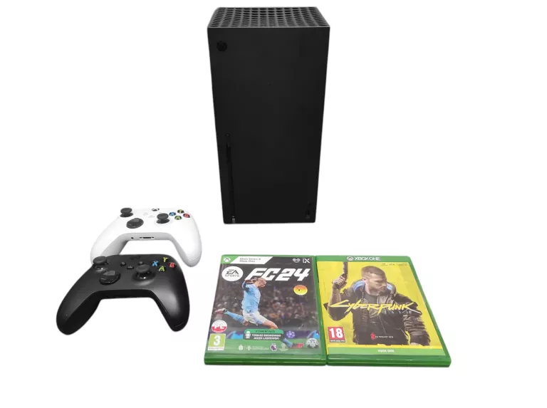 KONSOLA XBOX SERIES X 1TB + 2 PADY + GRY