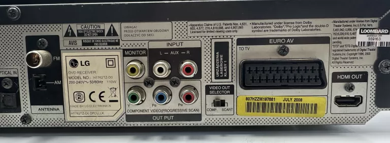 KINO DOMOWE LG HT762TZ-D0