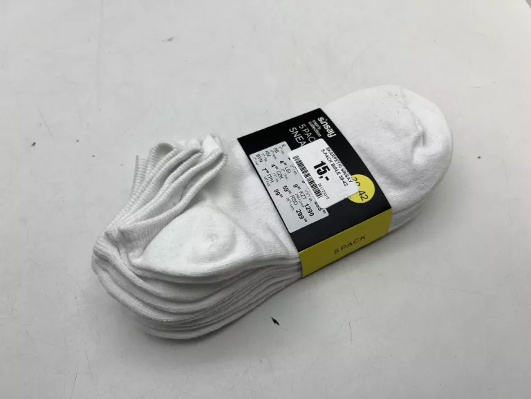 SKARPETKI SINSAY 5-PACK BIAŁE 39-42